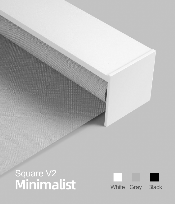 V2 Square Minimalist valance